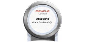 Oracle Certified Associate - Oracle Database SQL certificate badge