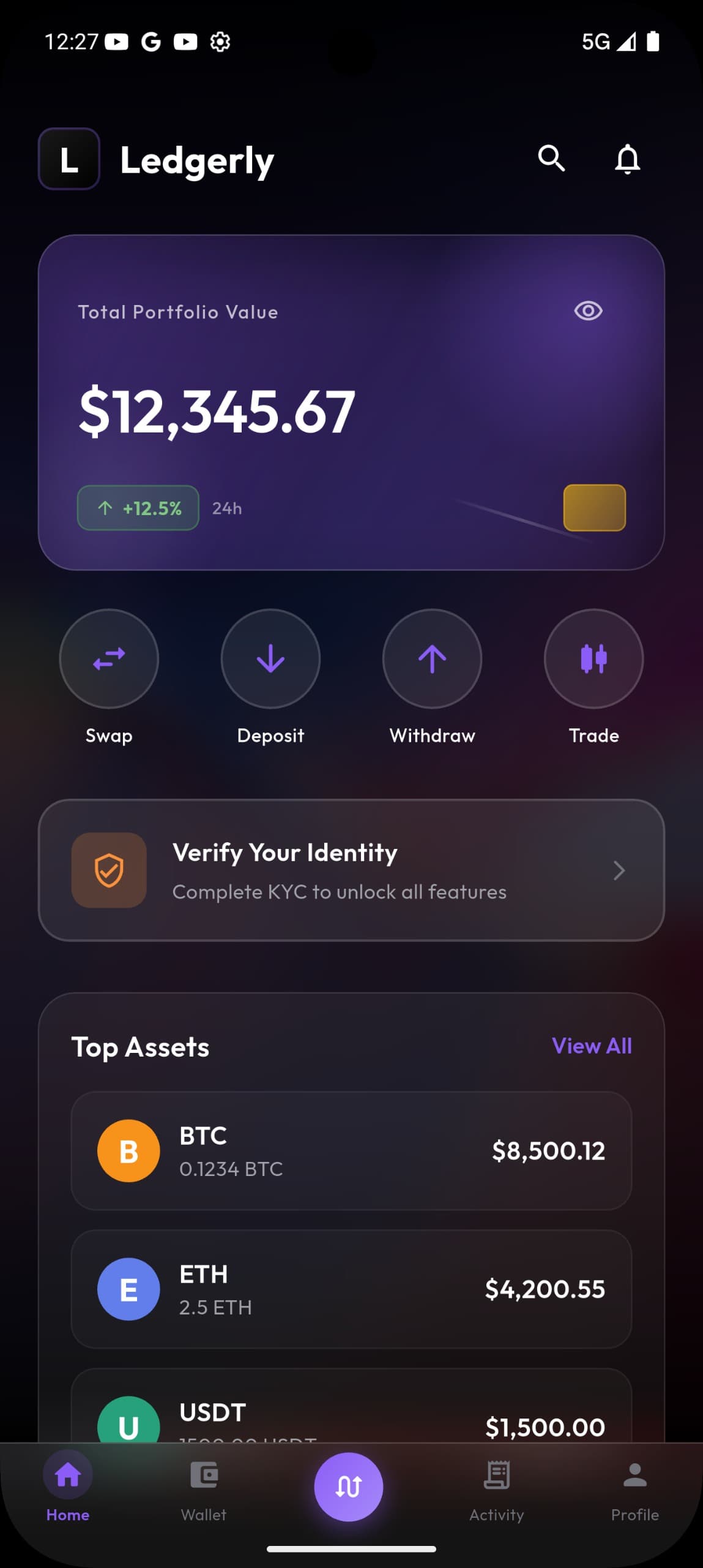Ledgerly screenshot 2